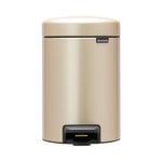 Brabantia Poubelle à pédale newIcon, metallic gold