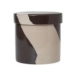 ferm LIVING Inlay container, L, sand - brown