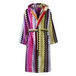 Missoni Home Giacomo kylpytakki hupulla, T59 oranssi monivärinen, tuotekuva