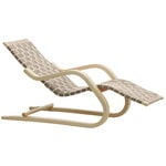 Artek Aalto lounge chair 43, birch - natural/black webbing, product image