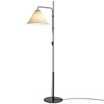 Marset Funiculi Fabric floor lamp, black - sand