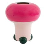 Raawii Mushroom vase, pink - green