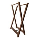 Vieser Lauha towel rack, brown oiled kebony