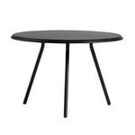 Woud Soround coffee table,  60 cm, h. 40,5 cm, black painted ash
