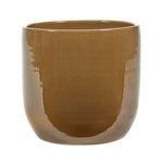 Serax Glazed Shades pot, mustard