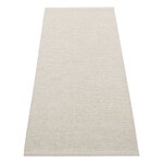 Pappelina Emm rug, 70 x 180 cm, fossil grey - stone metallic, product image