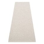 Pappelina Emm  rug, 70 x 240 cm, fossil grey - stone metallic, product image