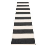 Pappelina Bob rug, 70 x 300 cm, black - vanilla, product image