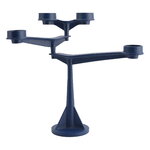 Tom Dixon Spin Mini candelabra, blue, product image