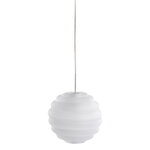 Tom Dixon Press Sphere Mini LED Pendelleuchte, 2700K, mattiert, produktbild