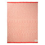 Tom Dixon Thread throw, 140 x 180 cm, orange - white, product image