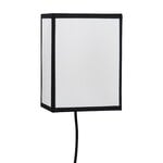 HAY Ava Square Wandleuchte, weiß, produktbild