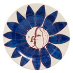 HAY La Pittura plate, 28,5 cm, Deep blue flower, image produit