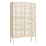 HAY Perforated floor cabinet, large, eggshell, product image