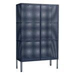 HAY Buffet de sol Perforated, grand modèle, bleu acier, image produit