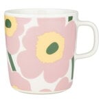 Marimekko Oiva - Unikko muki, 4 dl, valkoinen-vaal.punainen-vaal.keltainen-vihreä, tuotekuva