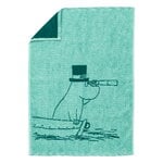 Moomin Arabia Moomin Handtuch, 50 x 70 cm, Moominpappa Teal, produktbild