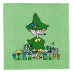 Moomin Arabia Serviette en papier Moomin, 33 cm, 20 pcs, Snufkin, image produit