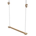 Lillagunga Bone trapeze, oak - white rope 