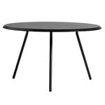 Woud Soround coffee table, 75 cm, h. 44,5 cm, black painted ash