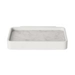 Audo Copenhagen Shower tray, white marble, product image