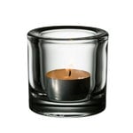 Iittala Kivi tealight candleholder, clear