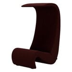 Vitra Amoebe Lounge Chair, Cento 12 Dunkelrot Melange, produktbild