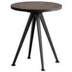 HAY Pyramid coffee table 51, 45 cm, black - smoked oak