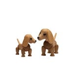 Spring Copenhagen Amigo figura pequeña de perro salchicha, imagen del producto