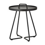 Cane-line On-the-move table, XS, black