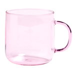 HAY Glass mug, pink