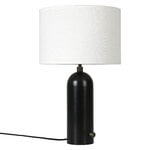 GUBI Gravity table lamp, small, black steel, product image