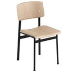 Muuto Loft chair, black - oak