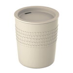 Marimekko Oiva - Siirtolapuutarha takeaway mug, natural white