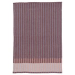 Ferm Living Grain tea towel, bordeaux