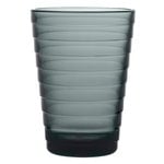 Iittala Verre Aino Aalto 33 cl, lot de 2, gris foncé