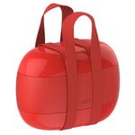 Alessi Food à porter lunch box, red