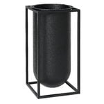 Audo Copenhagen Kubus Lolo vase, black, product image