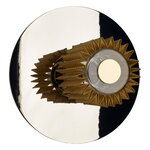 DCWéditions In The Sun 270 wall/ceiling lamp, silver - gold, product image