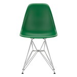 Vitra Eames DSR Stuhl, emerald RE - Chrom