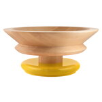 Alessi Sottsass centrepiece, yellow