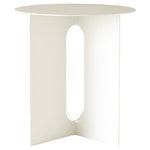 Audo Copenhagen Androgyne side table, 40 cm, white