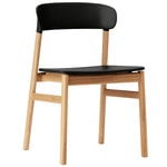 Normann Copenhagen Herit chair,  oak - black