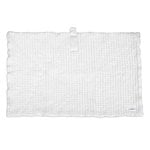 The Organic Company Big Waffle bath mat, natural white