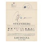 Louisiana Museum of Modern Art Saul Steinberg 1968, 72,8 x 57,5 cm juliste, tuotekuva