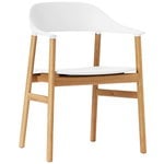 Normann Copenhagen Herit armchair, oak - white