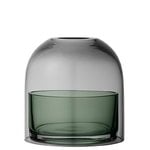 AYTM Tota tealight lantern, black - green