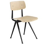 Hay Result chair, black - matt lacquered oak