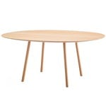 Viccarbe Maarten pöytä, 160 cm, ovaali, matta tammi