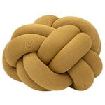 Design House Stockholm Knot cushion, XL, yellow